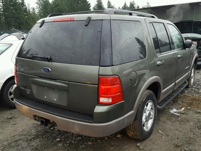 1FMDU73E02UB27604 - 2002 FORD EXPLORER X GREEN photo 4