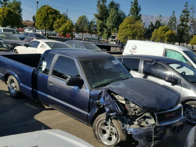 1GTCS19XX38109469 - 2003 GMC SONOMA BLUE photo 1