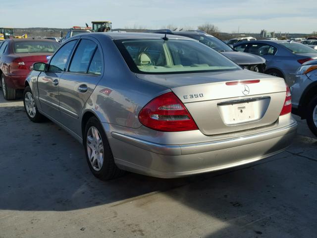 WDBUF56J56A773982 - 2006 MERCEDES-BENZ E 350 SILVER photo 3