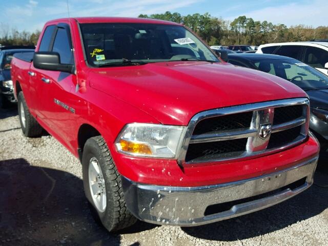 1C6RD7GT9CS178302 - 2012 DODGE RAM 1500 S RED photo 1