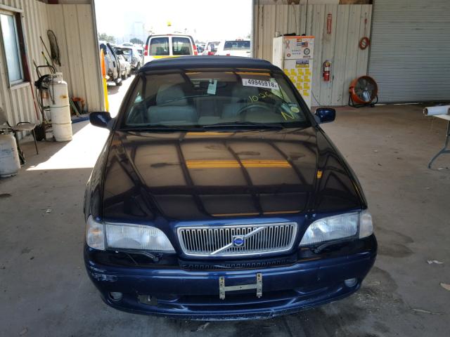 YV1NC53D32J029329 - 2002 VOLVO C70 BLUE photo 9