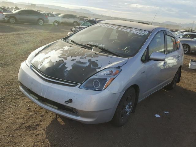 JTDKB20U683311010 - 2008 TOYOTA PRIUS SILVER photo 2