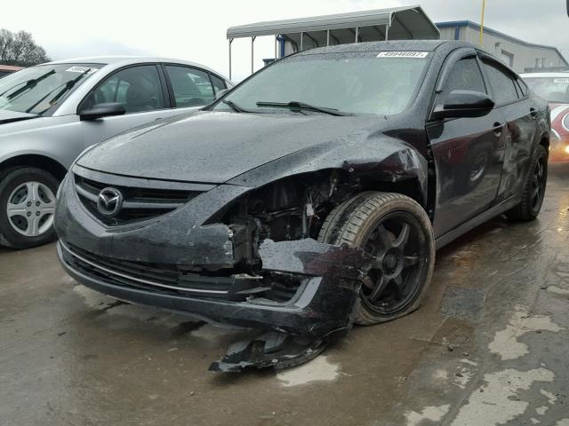 1YVHZ8DH2D5M12852 - 2013 MAZDA 6 TOURING BLACK photo 2