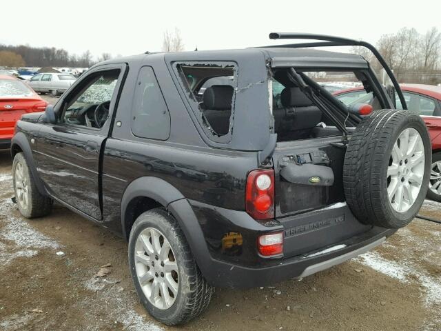 SALNY12295A465860 - 2005 LAND ROVER FREELANDER BLACK photo 3