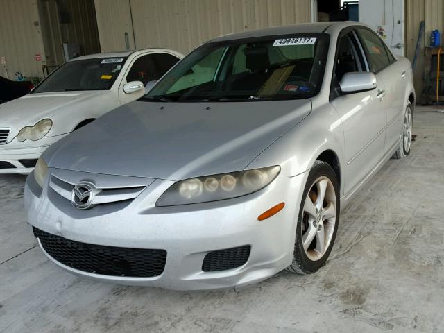 1YVHP80C185M36923 - 2008 MAZDA 6 I SILVER photo 2