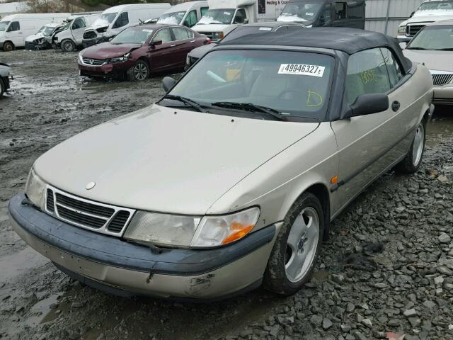 YS3DF78N8V7004345 - 1997 SAAB 900 SE TUR SILVER photo 2