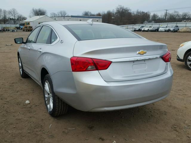 2G1105SA5H9151594 - 2017 CHEVROLET IMPALA LT SILVER photo 3