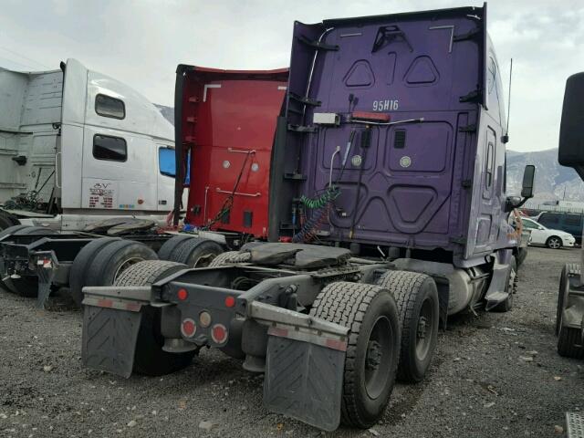 1FUJGLDR2DSBS2309 - 2013 FREIGHTLINER CASCADIA PURPLE photo 4