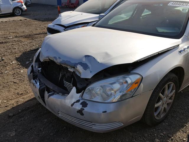 1G4HR57Y96U164801 - 2006 BUICK LUCERNE CX SILVER photo 9