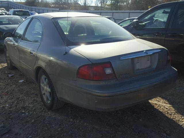 1MEFM50UX3G634389 - 2003 MERCURY SABLE GS BROWN photo 3