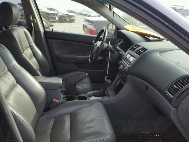 1HGCM66553A057379 - 2003 HONDA ACCORD EX BLUE photo 5