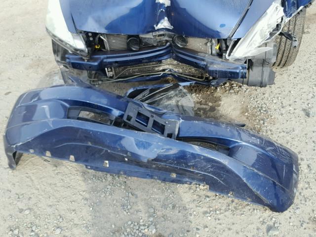 1HGCM66553A057379 - 2003 HONDA ACCORD EX BLUE photo 9