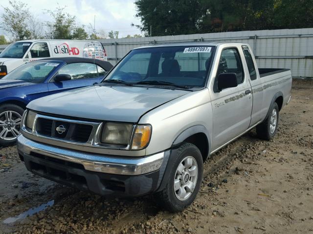 1N6DD26S3WC382474 - 1998 NISSAN FRONTIER K GRAY photo 2