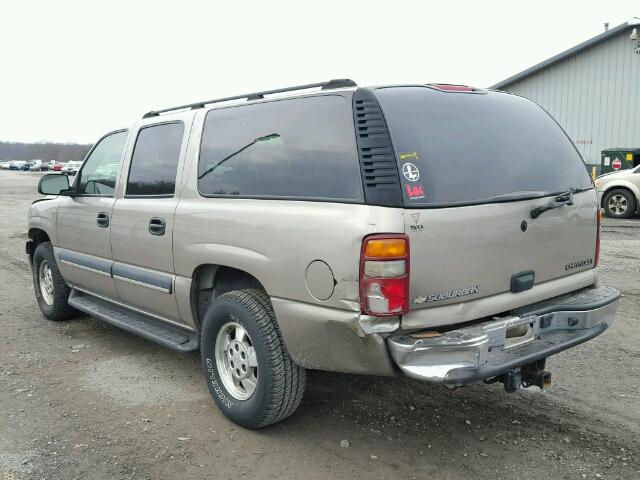 1GNFK16Z53J134878 - 2003 CHEVROLET SUBURBAN K GOLD photo 3