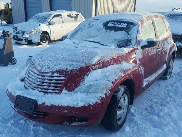 3C4FY48B35T581052 - 2005 CHRYSLER PT CRUISER RED photo 2