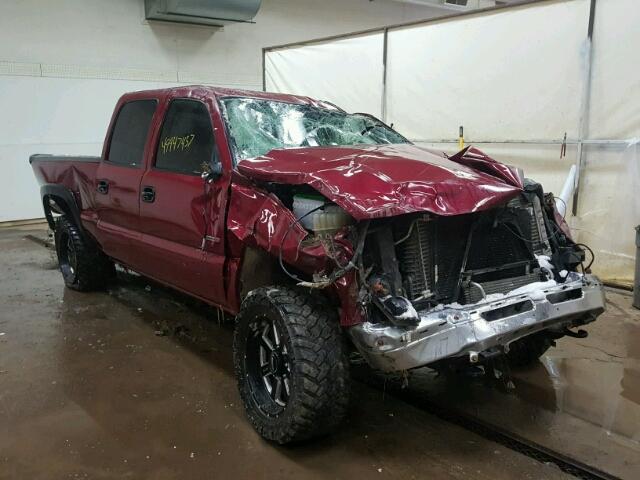 1GCHK23226F117767 - 2006 CHEVROLET SILVERADO RED photo 1