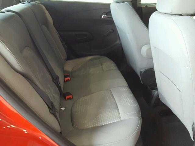 1G1JA5SH2E4215728 - 2014 CHEVROLET SONIC LS Կարմիր լուսանկար 6