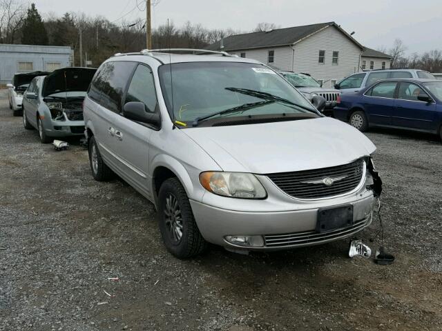 2C8GT64L62R652044 - 2002 CHRYSLER TOWN & COU SILVER photo 1