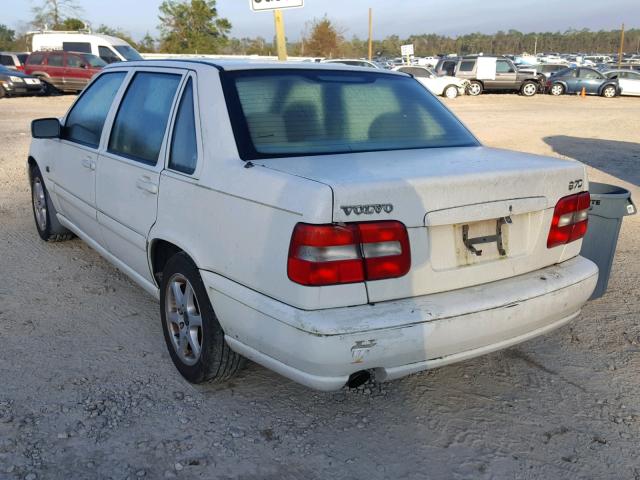 YV1LS55A8X2614776 - 1999 VOLVO S70 WHITE photo 3