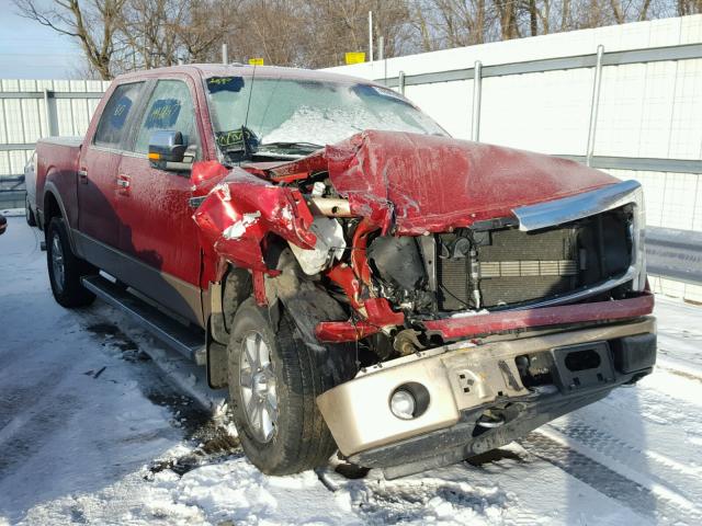 1FTFW1EF0EKD36643 - 2014 FORD F150 SUPER RED photo 1