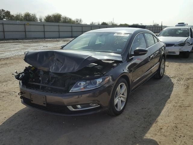 WVWBN7AN7EE535950 - 2014 VOLKSWAGEN CC SPORT BROWN photo 2