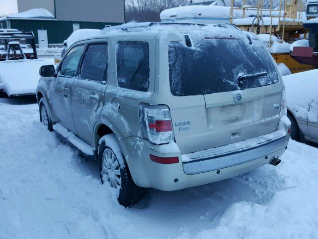 4M2CN9HG0AKJ29523 - 2010 MERCURY MARINER PR SILVER photo 3