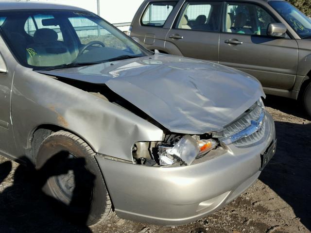 1N4DL01D0YC247187 - 2000 NISSAN ALTIMA XE GOLD photo 9