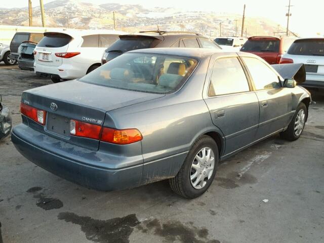 JT2BG22K3Y0478254 - 2000 TOYOTA CAMRY CE BLUE photo 4