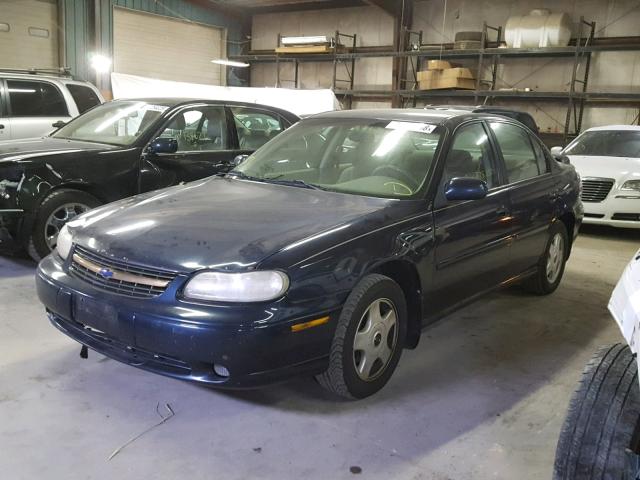 1G1NE52J616124503 - 2001 CHEVROLET MALIBU LS ლურჯი ფოტო 2