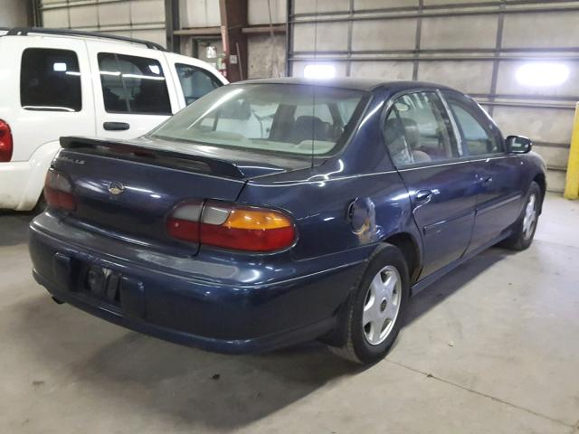 1G1NE52J616124503 - 2001 CHEVROLET MALIBU LS ლურჯი ფოტო 4