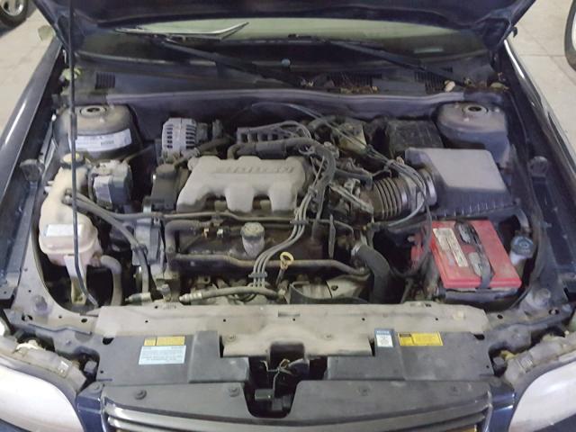1G1NE52J616124503 - 2001 CHEVROLET MALIBU LS ლურჯი ფოტო 7