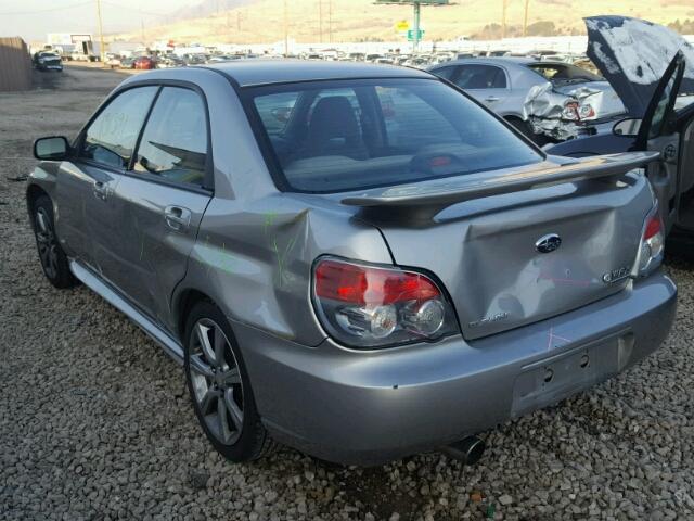 JF1GD79626G508978 - 2006 SUBARU IMPREZA WR SILVER photo 3