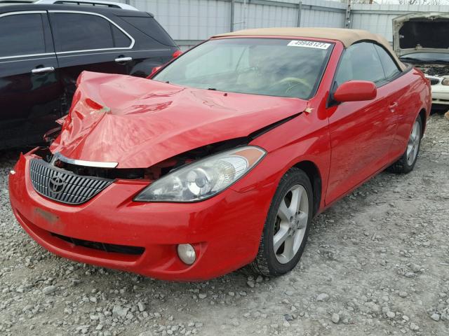 4T1FA38P46U066137 - 2006 TOYOTA CAMRY SOLA RED photo 2