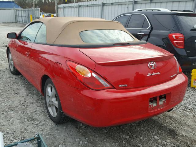 4T1FA38P46U066137 - 2006 TOYOTA CAMRY SOLA RED photo 3