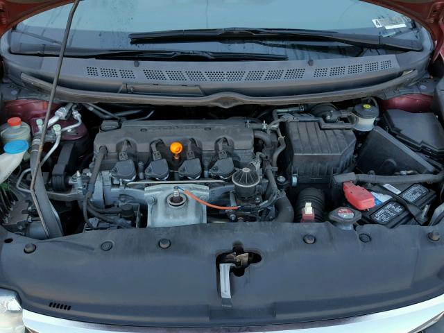 19XFA1F99AE035146 - 2010 HONDA CIVIC EXL برغندي صورة 7