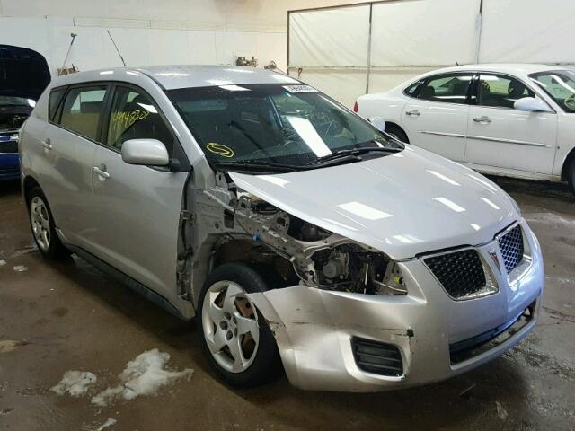 5Y2SP67849Z469474 - 2009 PONTIAC VIBE SILVER photo 1