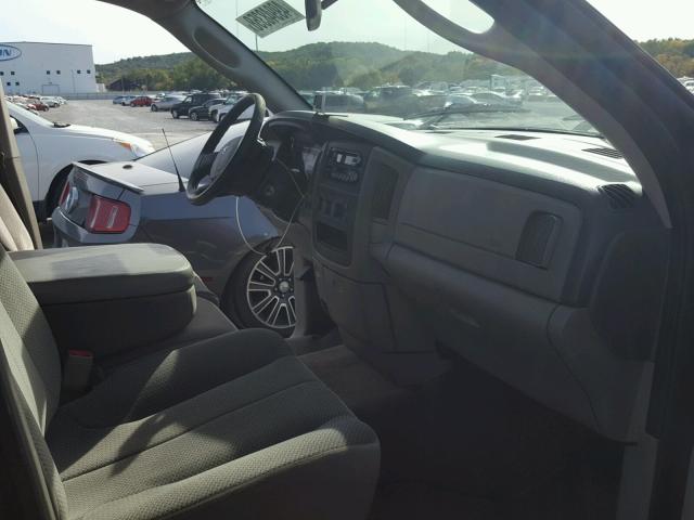 3D7KA28C94G225900 - 2004 DODGE RAM 2500 S MAROON photo 5