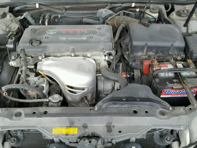 4T1BE32KX2U539551 - 2002 TOYOTA CAMRY LE GRAY photo 7