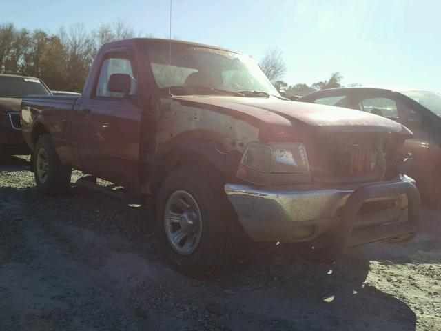 1FTYR10CXYPA48651 - 2000 FORD RANGER BURGUNDY photo 1