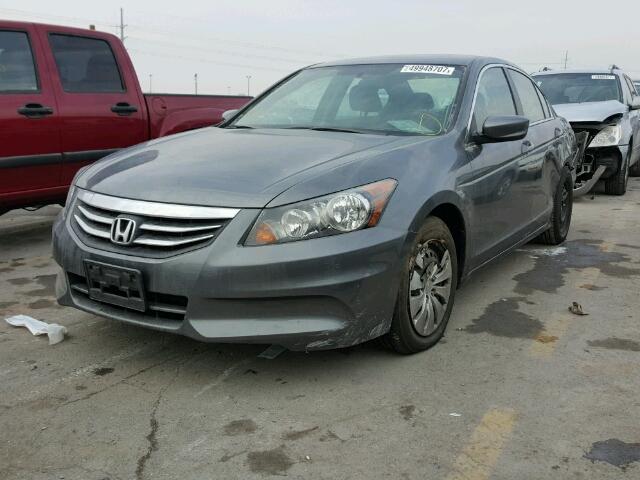 1HGCP2F30CA164693 - 2012 HONDA ACCORD LX CHARCOAL photo 2