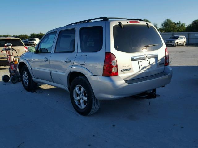 4F2CZ061X5KM51029 - 2005 MAZDA TRIBUTE S GRAY photo 3