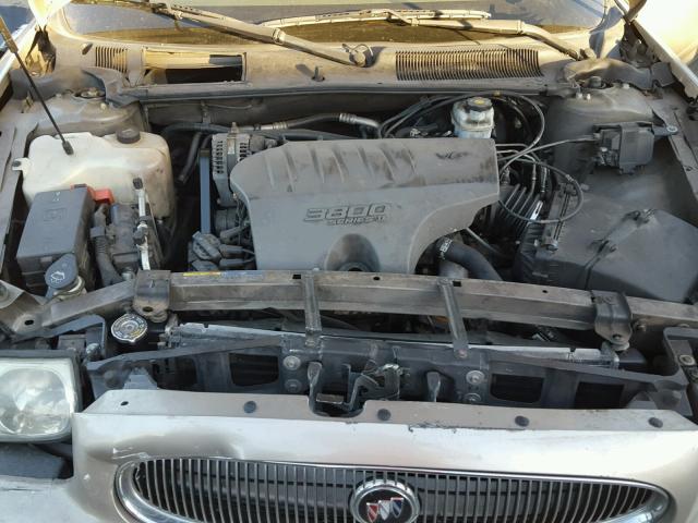 1G4HP52K344160717 - 2004 BUICK LESABRE CU GOLD photo 7