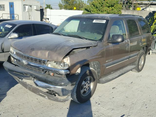 1GNEC13V03R186284 - 2003 CHEVROLET TAHOE C150 GOLD photo 2