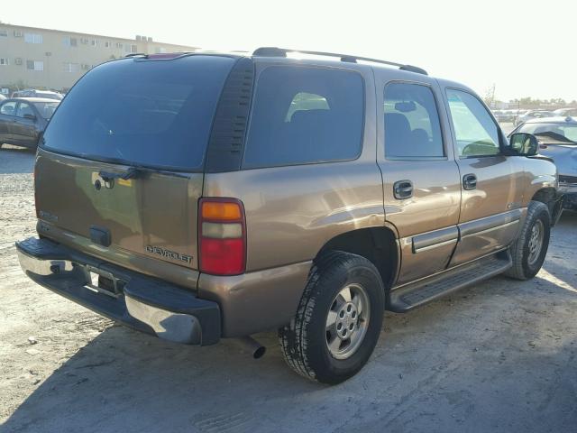 1GNEC13V03R186284 - 2003 CHEVROLET TAHOE C150 GOLD photo 4