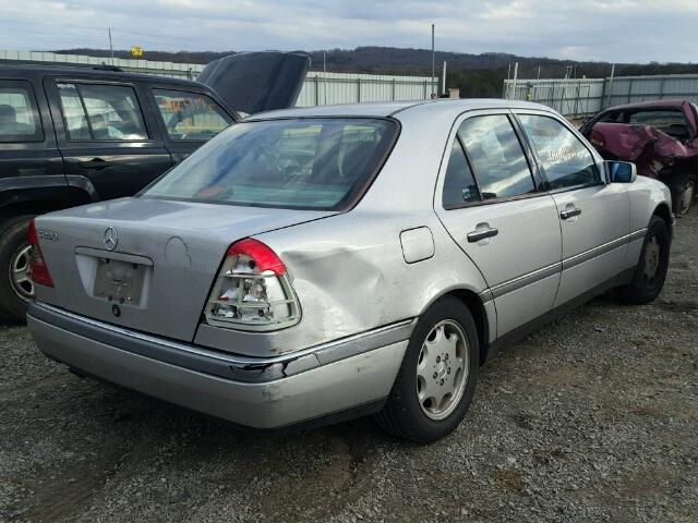 WDBHA28E2RF088957 - 1994 MERCEDES-BENZ C 280 SILVER photo 4