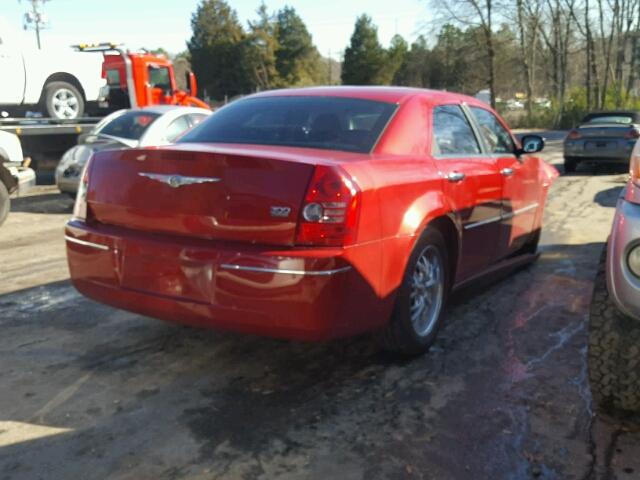 2C3CA4CD3AH149620 - 2010 CHRYSLER 300 TOURIN RED photo 4