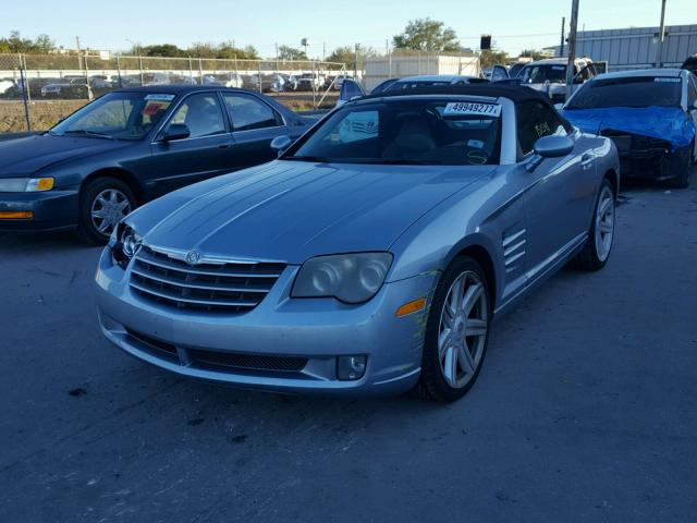 1C3AN65L55X043361 - 2005 CHRYSLER CROSSFIRE SILVER photo 2