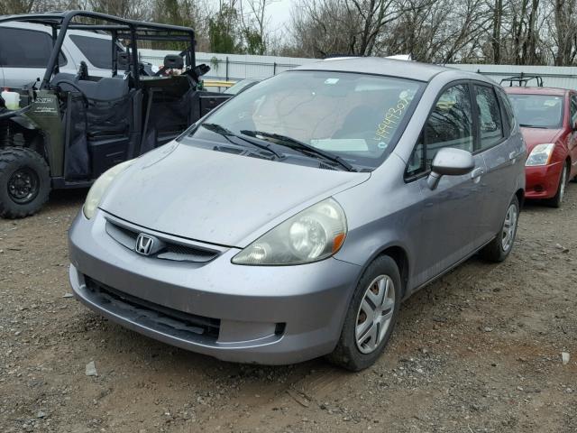 JHMGD37438S006855 - 2008 HONDA FIT SILVER photo 2