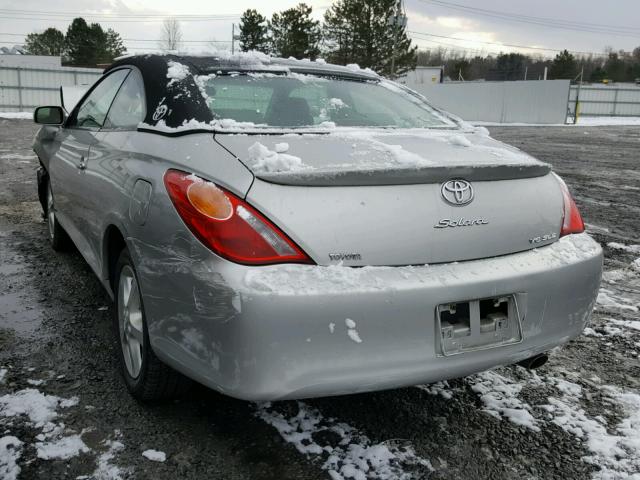 4T1CA30P26U075255 - 2006 TOYOTA CAMRY SOLA SILVER photo 3