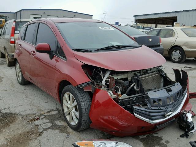 3N1CE2CP9EL418928 - 2014 NISSAN VERSA NOTE RED photo 1